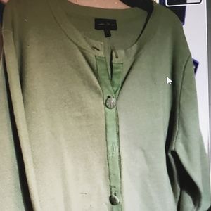 Cinnamon Cinder Ladies Cardigan Style 3/4 Sleeve Sz XXL